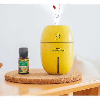 Máy xông tinh dầu kiêm đèn ngủ Lemon Humidifer