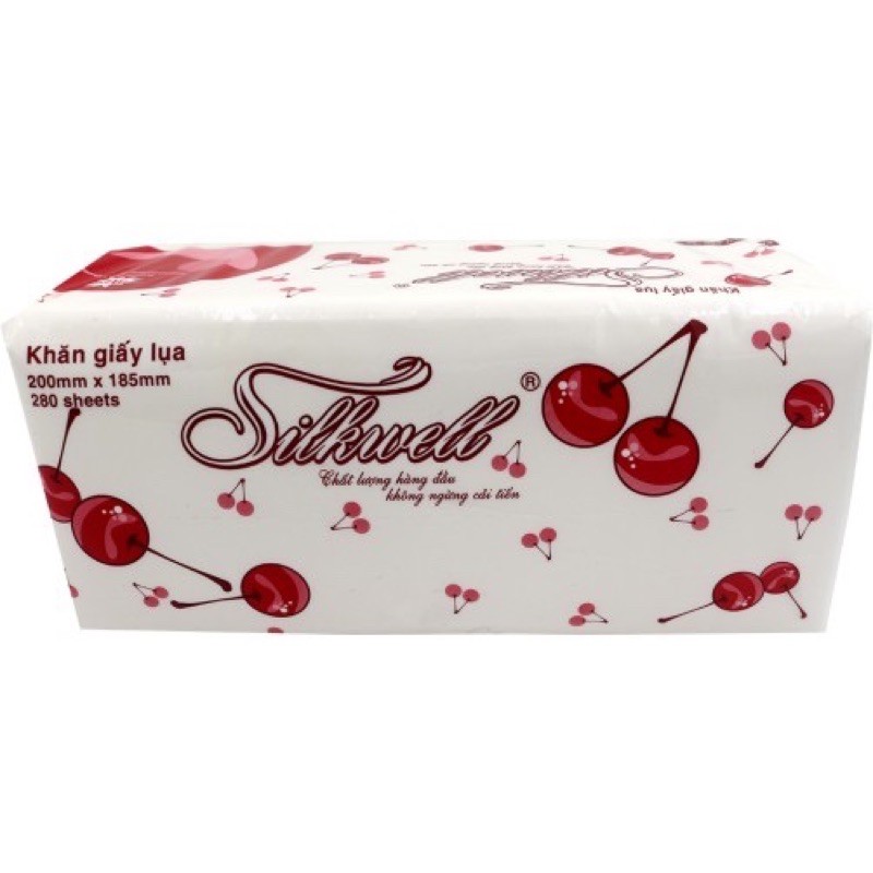 KHĂN GIẤY RÚT SILKWELL 280 TỜ