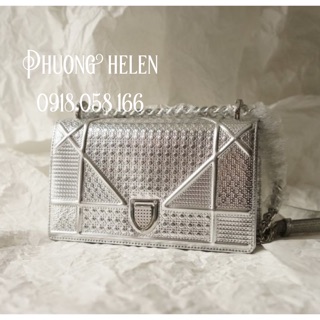 Túi Dior bạc size 22 