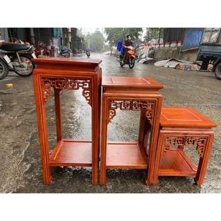 đôn vuông gỗ hương đá hàng đẹp - RẺ VÔ ĐỊCH