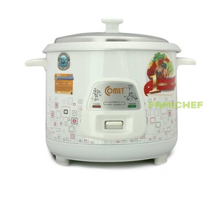 Nồi cơm điện nắp rời Comet CM8009 1.2 lít