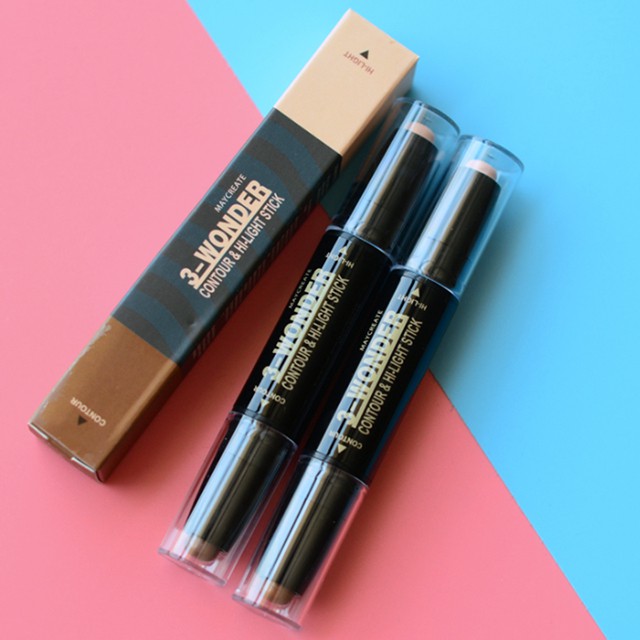 Bút Tạo Khối Che Khuyết Điểm Maycreate 2 Đầu