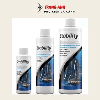 Vi sinh sống Seachem Stability tái tạo hệ vi sinh cho bể cá cảnh