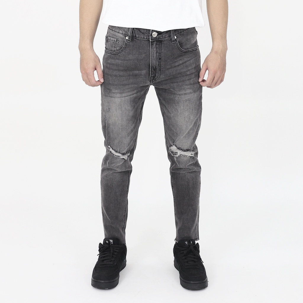 Quần NOWSAIGON Distressed Stretch Skinny Jeans - Local Brand Chính Hãng