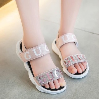 Sandal gucci bé gái .