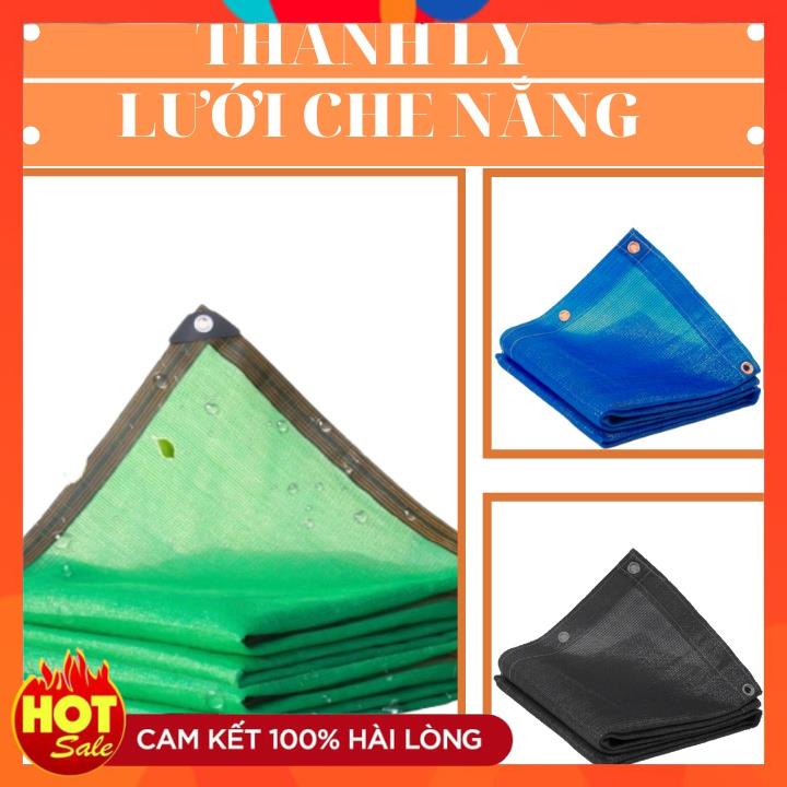 Lưới Che Nắng Đa Năng - May Viền Đóng Khoen Sẵn - Giá Bán Trên 1 Mét Vuông