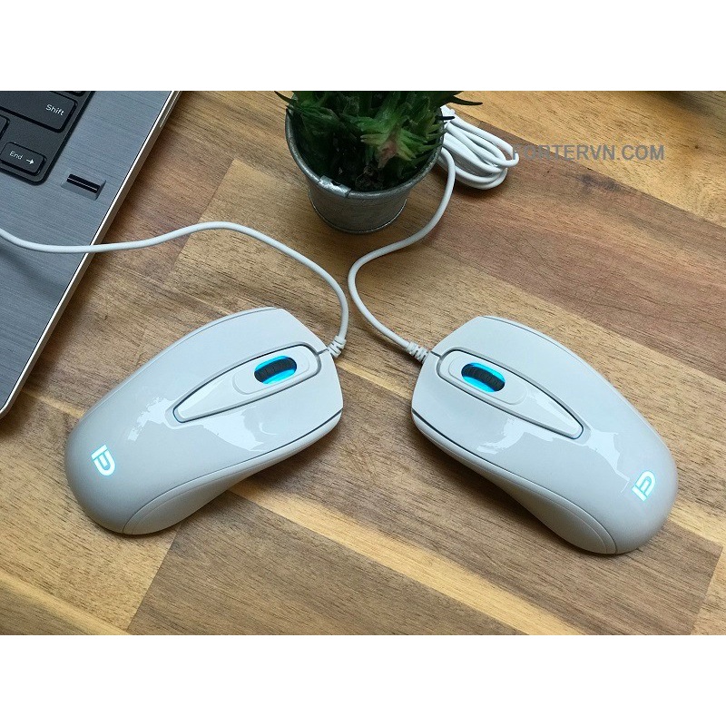 Chuột quang Ensoho E-219B và Forter 3900 đen trắng
