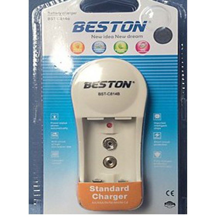 BỘ SẠC BESTON AA,AAA,9V.