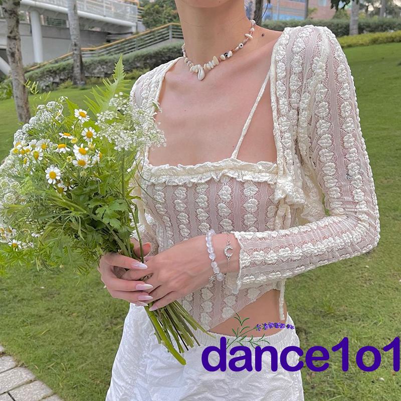 ❤Je☎Áo Tay Dài Thắt Nút Thời Trang Xuân Hè Cho Nữ