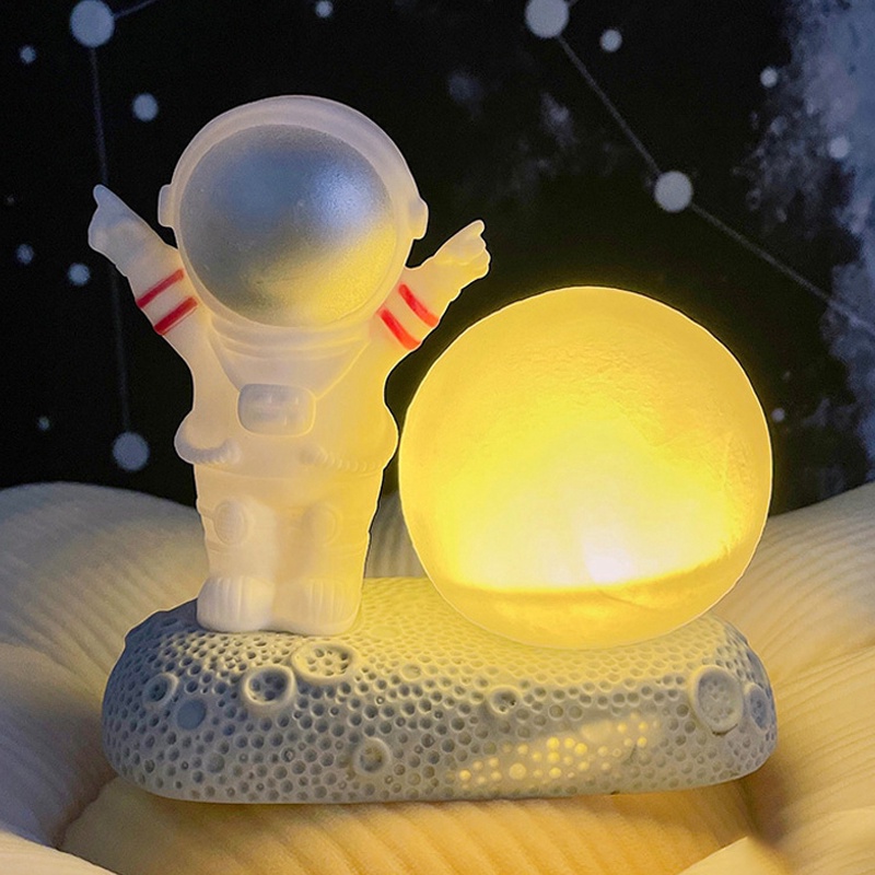 Đèn ngủ để bàn hình mặt trăng hoạt hình dễ thương