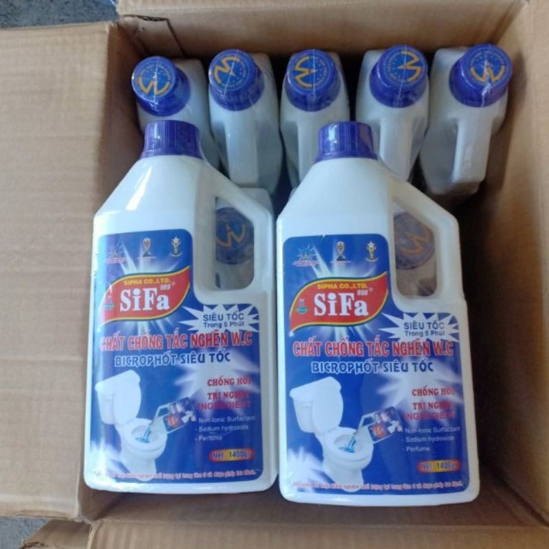 Thông tắc bồn cầu sifa hiệu quả siêu tốc