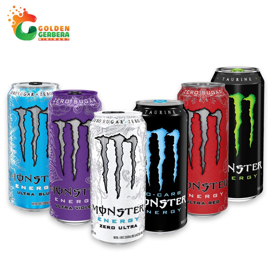 Nước tăng lực Monster Energy Nhiều Vị 473ml