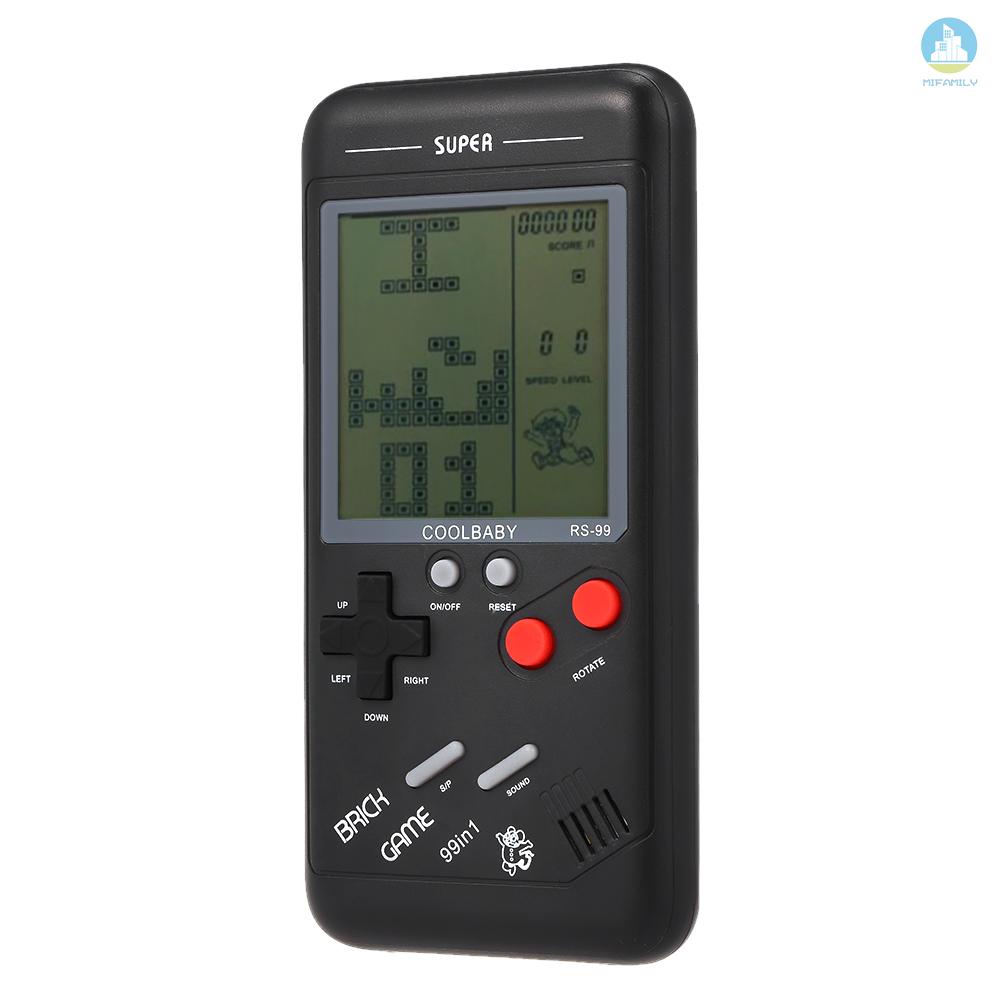 Mới Máy Chơi Game Cầm Tay Rs-99 Cổ Điển Tích Hợp 26 Trò Chơi Cho Trẻ Em