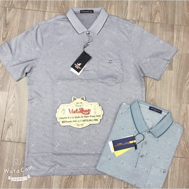 Áo thun áo phông cộc tay nam trung niên chất mát | BigBuy360 - bigbuy360.vn