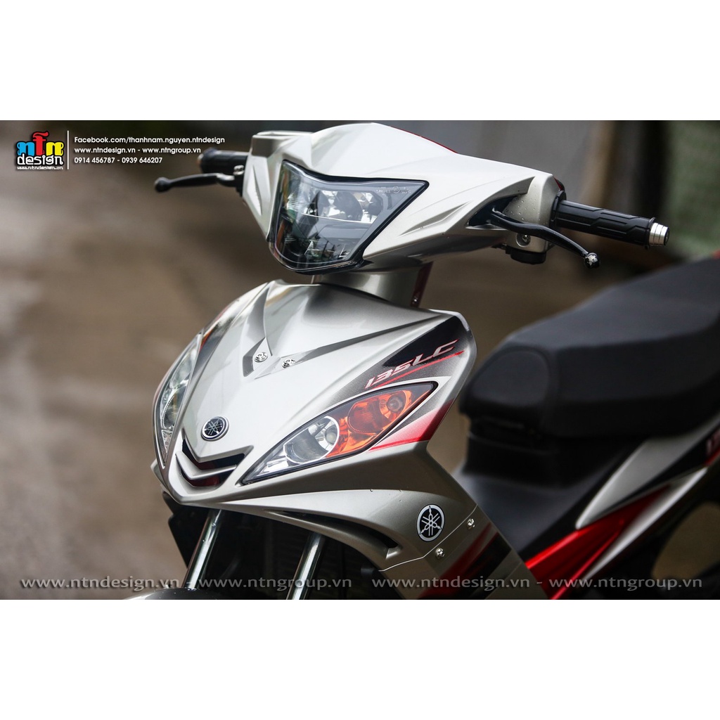 Tem rời exciter 2010 bạc đỏ đen