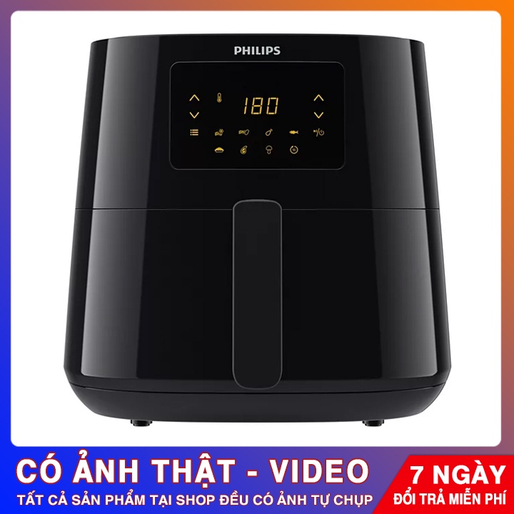 Nồi Chiên Không Dầu Phillip HD9270-90  2000W – 6,2 Lít – Nồi Chiên Điện Tử  – Phân Phối Chính Hãng – Bảo Hành 24 Tháng