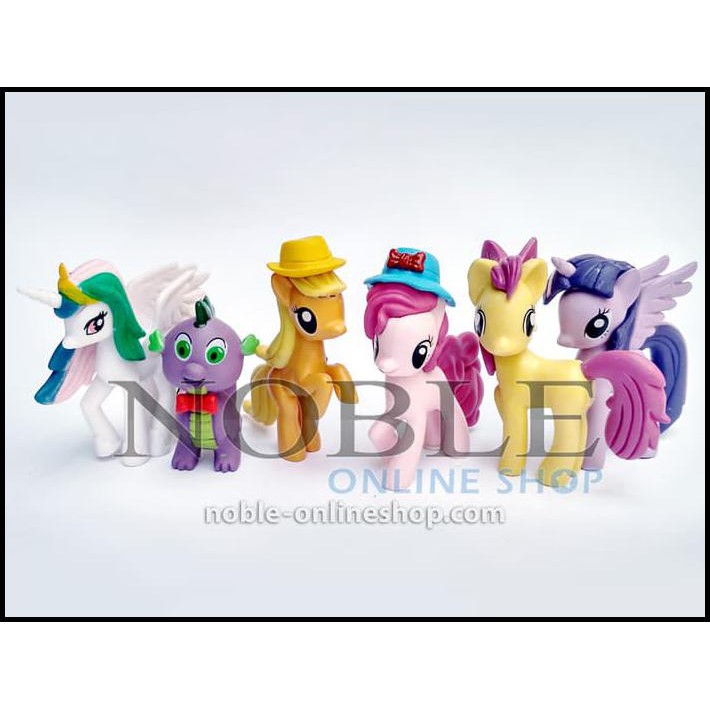 Set 12 Mô Hình Đồ Chơi Các Nhân Vật Trong Phim Hoạt Hình Little Pony-Rainbow Dash-Toy-Vb271