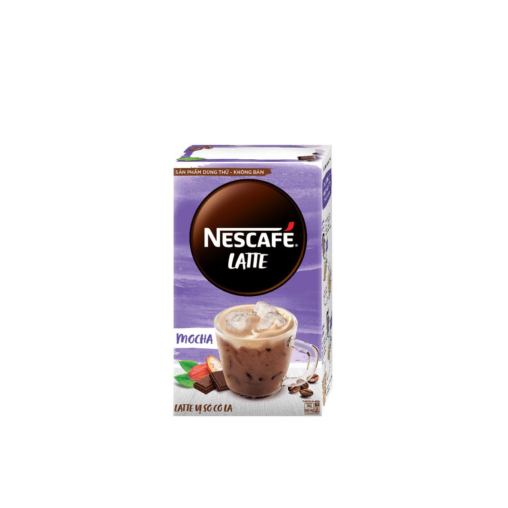 [HB gift] Bộ mẫu thử sản phẩm Mocha Latte (2 gói) NESCAFE