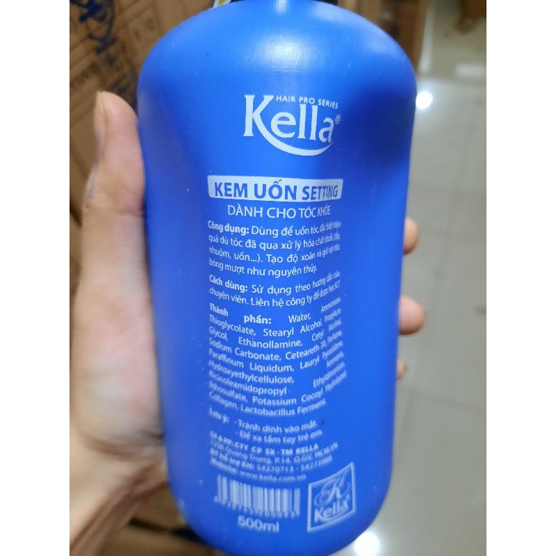 Chính hãng_Bộ uốn nóng setting Kella dành cho tóc khỏe 500x2