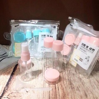 Bộ chiết mỹ phẩm du lịch 7 món