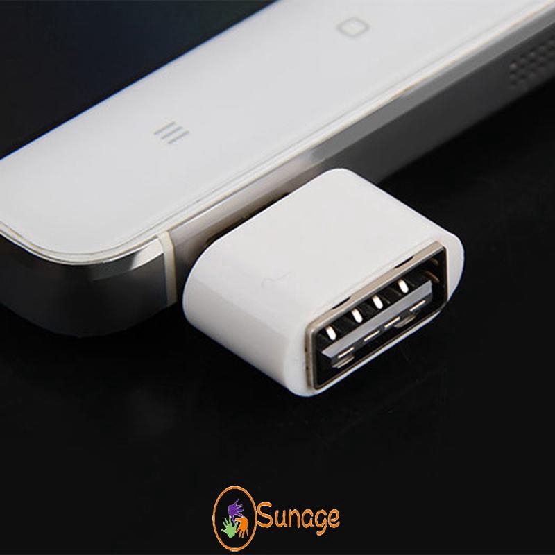 Bộ điều hợp chuyển đổi USB 2.0 Android OTG Micro V8 đầu cắm sang lỗ cắm USB-A loại-A