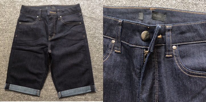 Quần short lửng Uni nữ, hàng xuất xịn