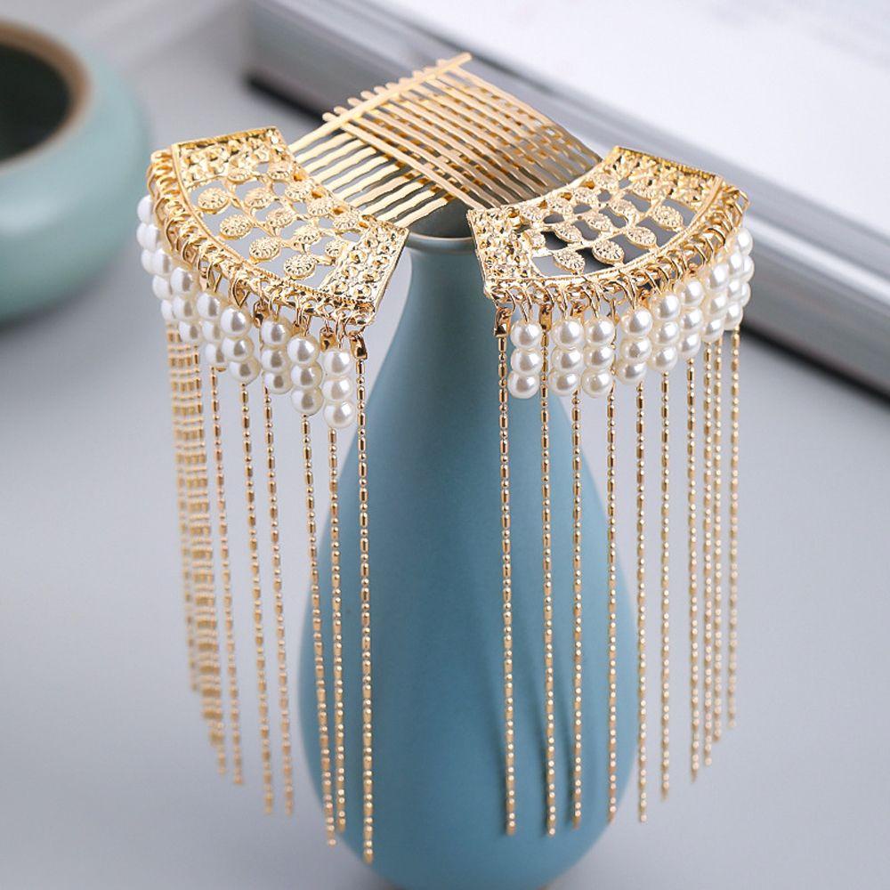 Trâm Cài Tóc Đính Tua Rua Phong Cách Trung Hoa Cổ Điển Cho Nữ