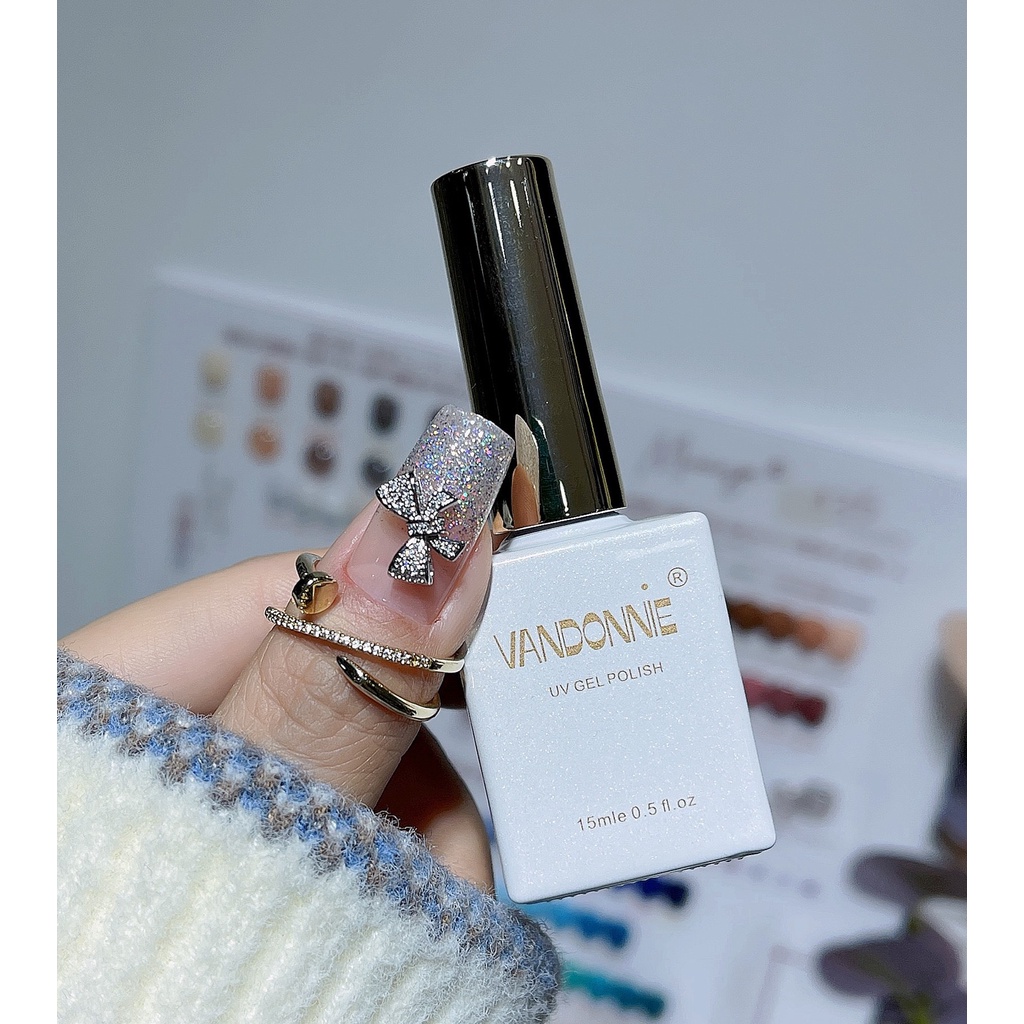 Sơn gel nhủ kim tuyến 7 màu Vandonnie  - Sushi nail mi