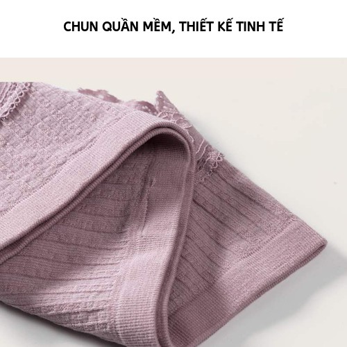 Original Quần Lót Classic BrieSF Nữ Đáy Viscose Bikini Thông Hơi Thắt Lưng Thun Cao Cấp ZK GR2202 II Nội Địa Trung Nam