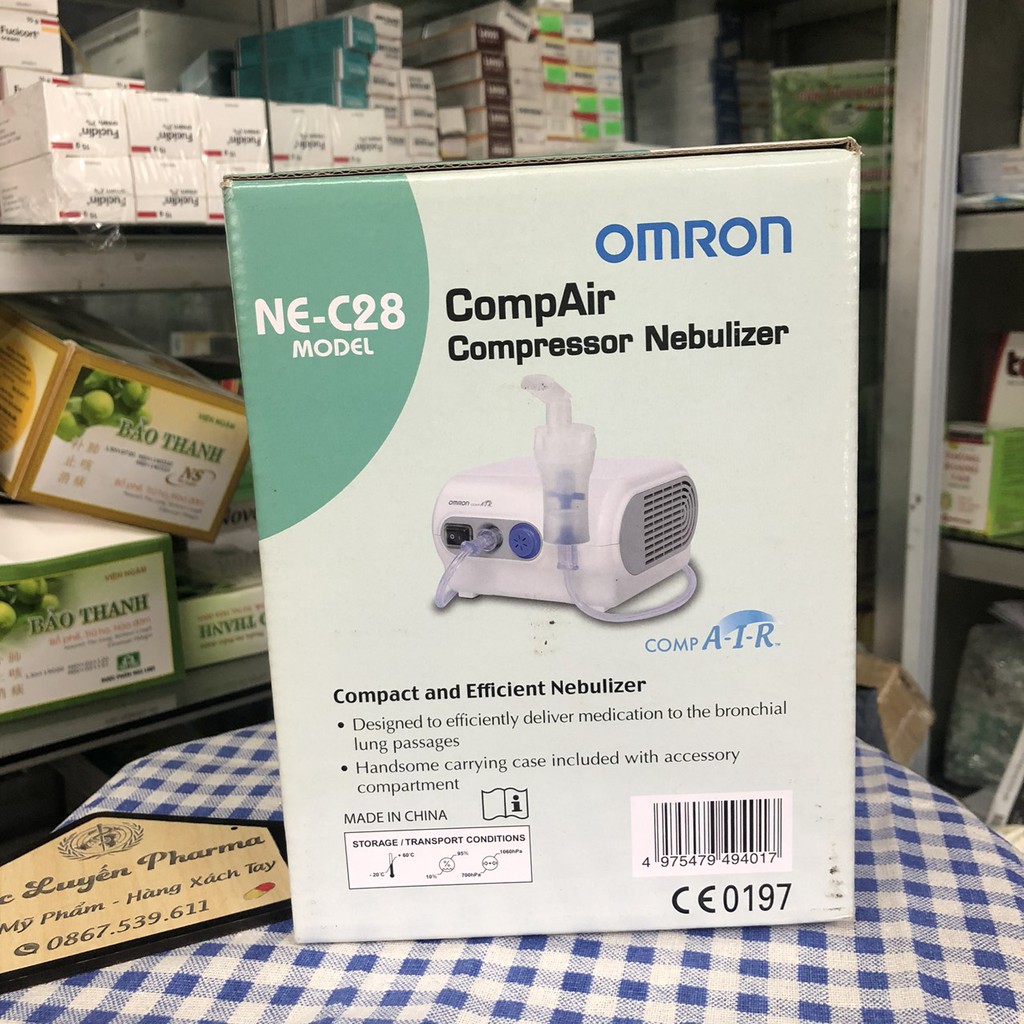 MÁ́Y XÔNG MŨI HỌNG OMRON NE-C28