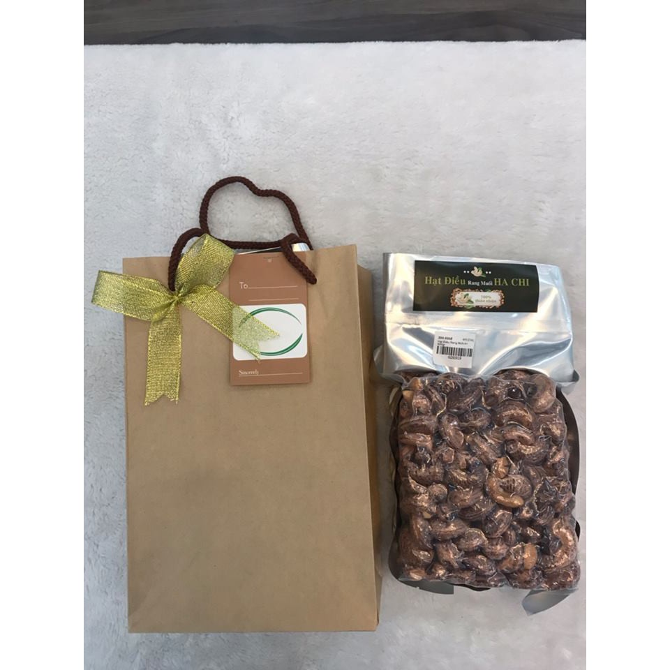 Hạt điều rang muối Bình Phước Loại A 500gr