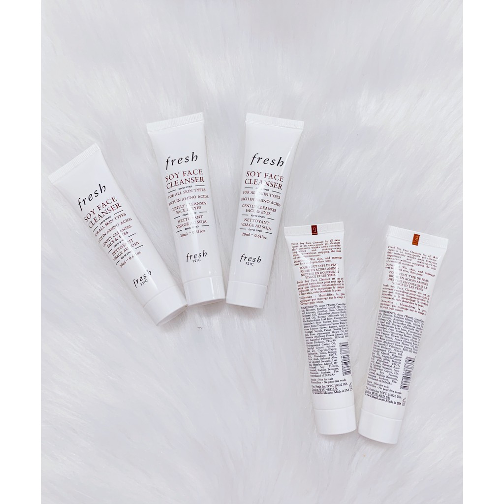 Sữa Rửa Mặt Fresh Soy Face Cleanser 20ml
