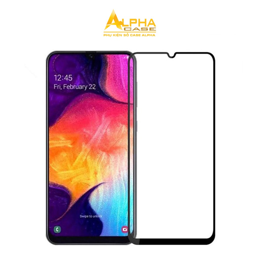 Kính cường lực SAMSUNG A10 A10S A20 A20S A30 A30S A50 A50S A51 A70 A80 A90 M10 M20 M30 full màn casealpha