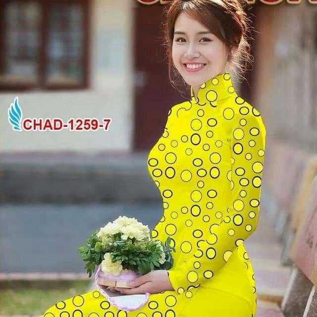 Áo dài may sẵn vải áo dài