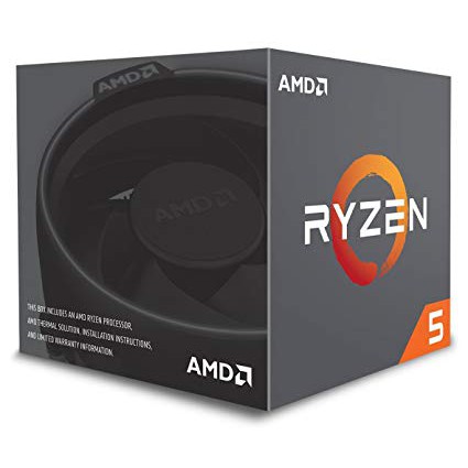 CPU AMD Ryzen 5 2600 (3.4GHz turbo up to 3.9GHz, 6 nhân 12 luồng, 16MB Cache, 65W) - Socket AM4