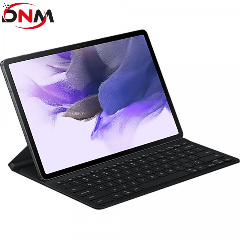 Bao da bàn phím Samsung Galaxy Tab S8+/ Tab S7+/ Tab S7 FE Book Cover Keyboard Slim EF-DT730 - Hàng Chính Hãng