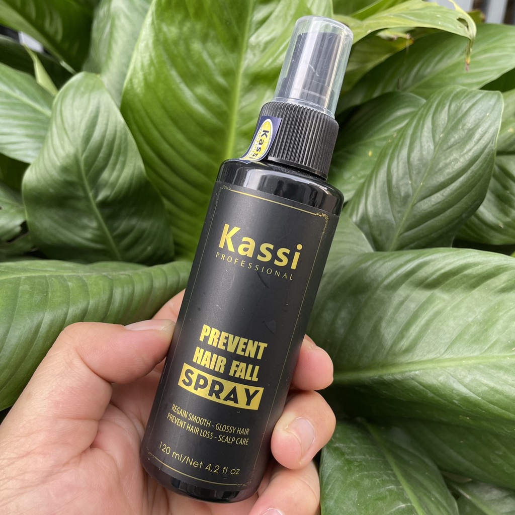 Xịt chống rụng tóc KASSI Prevent Hair Fall Spray 120ml