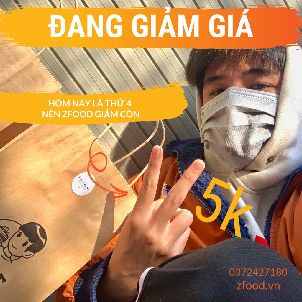 Cơm cháy lắc khô gà 200g ZFOOD đồ ăn vặt siêu ngon lun | BigBuy360 - bigbuy360.vn