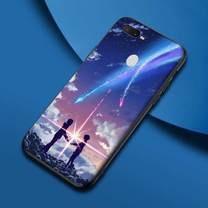 Realme 8 Pro C11 C20 C21 V15 X50 GT NEO Narzo 30A 5G TPU Soft Silicone Case Casing Cover UJ130 Your name anime Animation