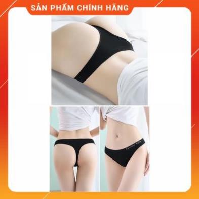 Quần Lót Nữ ❤️ Quần Lót Lọt Khe Sexy Cotton Co Giãn 4 Chiều phối viền chun chữ cá tính gợi cảm 7007