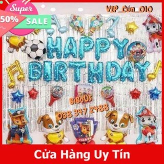 Set trang trí sinh nhật tuổi cún-thôi nôi bé cún-sinh nhật bé trai, bé gái-trang trí sinh nhật giá rẻ, sinh nhật 1 tuổi