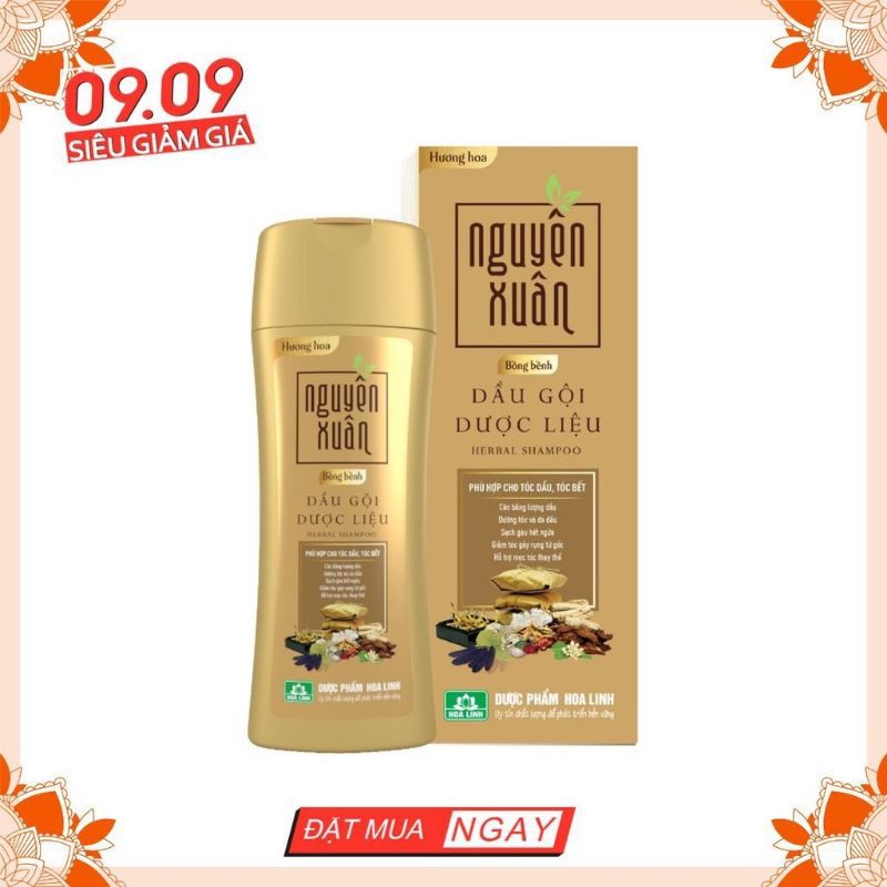 Bộ dầu gội Nguyên Xuân giúp Dưỡng tóc, phục hồi hư tổn, dành hư tổn, tóc bết, tóc thường