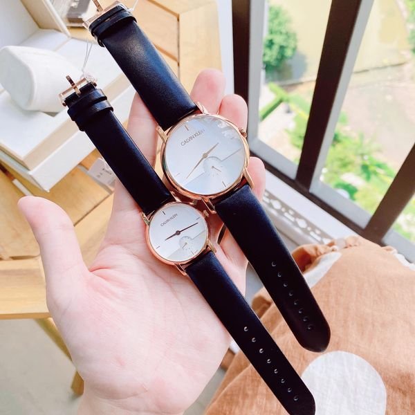 Đồng Hồ Cặp CALVIN KLEIN K9H2X6C6 vs K9H2Y6C6 Chính Hãng Tặng Dây Da Cao Cấp