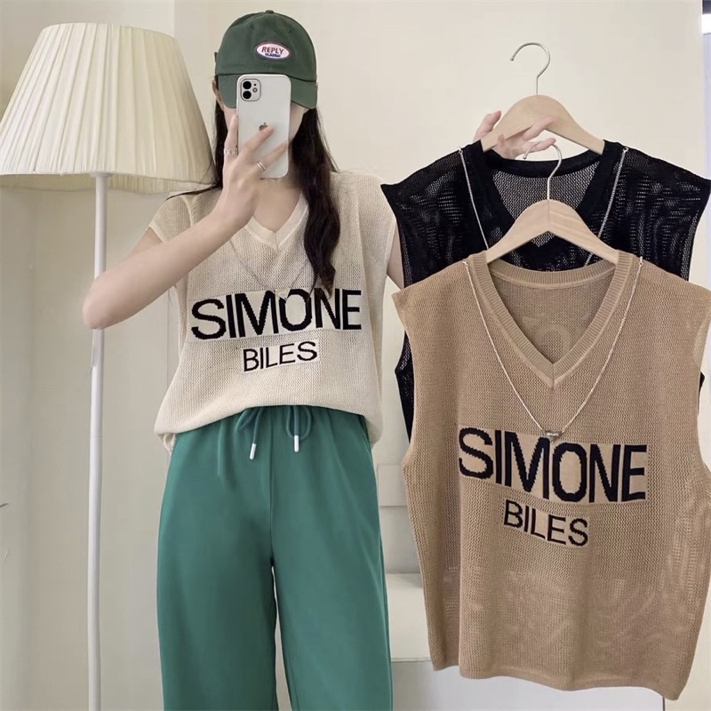 Áo len tay hến trẻ trung nhiều màu phong cách hàn quốc -msf, simone