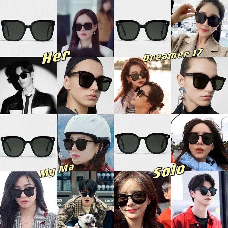 Kính Mát Phân Cực Chống Tia UV Thời Trang Hàn Quốc Cho Nữ