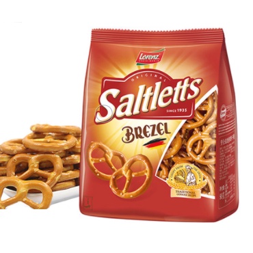 Bánh xoắn Saltetts Brezel Lorenz 90g, 150g