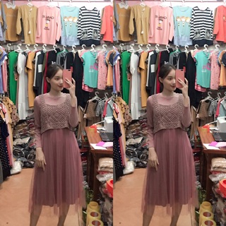 Váy bầu thời trang mẫu mới
