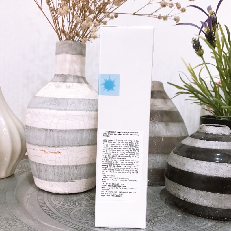 Nhũ tương sáng da ANUBIS Whitening Emulsion 40ml