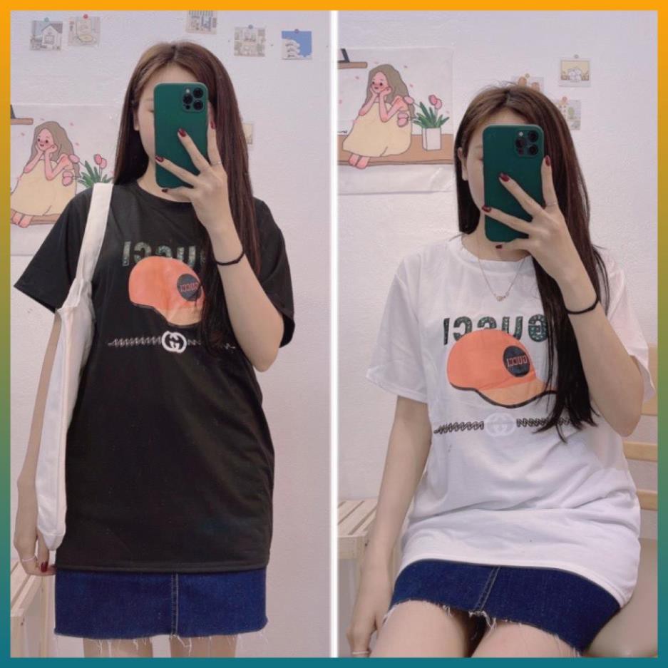 Áo Phông Nữ, Áo Thun Nữ Free Size 100% Cotton Hàng QC Loại 1 Full Túi Zip | BigBuy360 - bigbuy360.vn