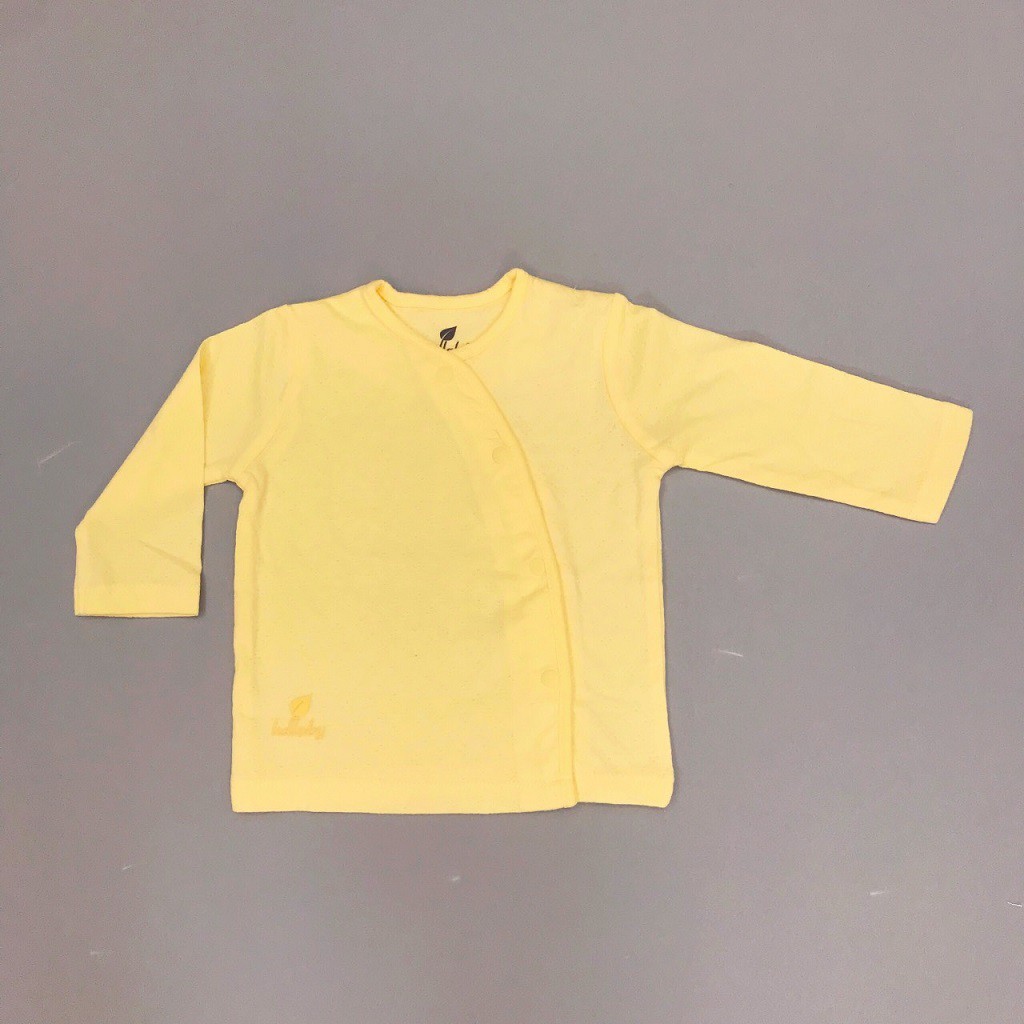 [ Sale Hàng Lẻ Size] Áo Thun Dài Tay, Hãng Lullaby,  Chất Cotton Mềm Mát, Size 1-12m, Màu Pastel Siêu Xinh